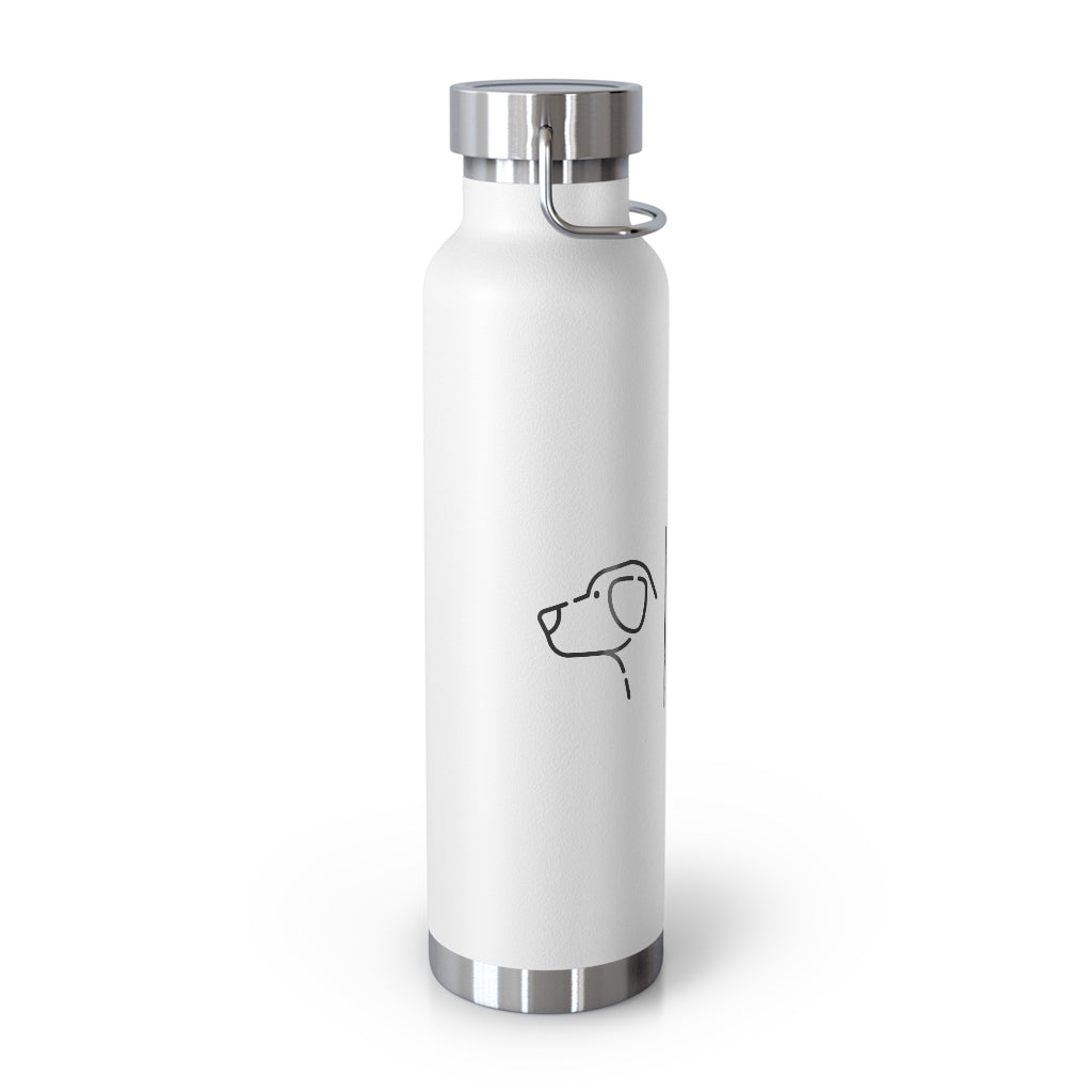 NEW Cirkul 22oz White Stainless Steel Water Thermos Bottle ONLY